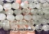 NGBS352 15 inches 13*18mm - 18*25mm nuggets green crystal beads wholesale