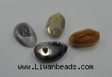 NGP1215 30*45mm - 40*50mm freeform agate gemstone pendants wholesale
