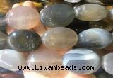OVBS35 15 inches 30*45mm oval agate gemstone beads wholesale