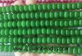RBBS100 15 inches 6*10mm rondelle candy jade gemstone beads wholesale