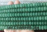 RBBS102 15 inches 6*10mm rondelle candy jade gemstone beads wholesale