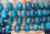 RBBS32 15 inches 13*18mm faceted rondelle apatite gemstone beads