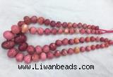 RBBS55 15 inches 8*12mm - 20*30mm rondelle agate beads wholesale