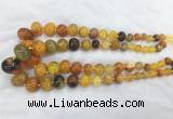 RBBS57 15 inches 8*12mm - 20*30mm rondelle agate beads wholesale