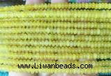 RBBS63 15 inches 2*4mm rondelle candy jade gemstone beads wholesale
