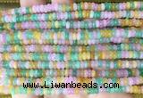RBBS64 15 inches 2*4mm rondelle candy jade gemstone beads wholesale