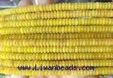 RBBS67 15 inches 2*6mm rondelle candy jade gemstone beads wholesale