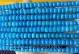 RBBS80 15 inches 5*8mm rondelle candy jade gemstone beads wholesale