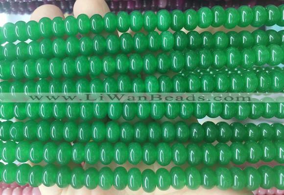 RBBS82 15 inches 5*8mm rondelle candy jade gemstone beads wholesale