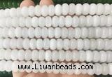 RBBS92 15 inches 6*10mm rondelle candy jade gemstone beads wholesale