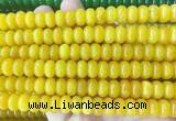 RBBS96 15 inches 6*10mm rondelle candy jade gemstone beads wholesale