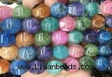 RIBS102 15 inches 14*17mm faceted rice agate gemstone beads wholesale