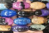 RIBS110 15 inches 18*40mm rice agate gemstone beads wholesale