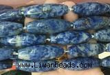 RIBS67 15 inches 14*40mm rice sodalite gemstone beads wholesale