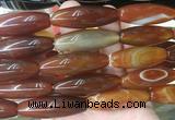 RIBS78 15 inches 13*40mm rice agate gemstone beads wholesale