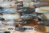 RIBS82 15 inches 13*40mm rice agate gemstone beads wholesale