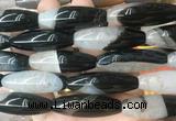 RIBS84 15 inches 13*40mm rice agate gemstone beads wholesale