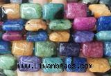 RTBS28 15 inches 15*20mm rectangle Agate gemstone beads wholesale