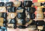 RTBS32 15 inches 15*20mm rectangle Agate gemstone beads wholesale