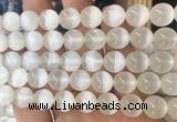 SEBS137 15 inches 10mm round selenite gemstone beads wholesale