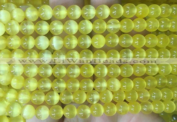 SEBS68 15 inches 6mm round selenite gemstone beads wholesale