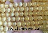 SEBS76 15 inches 8mm round selenite gemstone beads wholesale