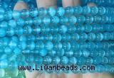 SEBS90 15 inches 6mm round selenite gemstone beads wholesale