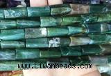 TBBS119 15 inches 13*40mm tube agate gemstone beads wholesale