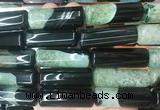 TBBS121 15 inches 13*40mm tube agate gemstone beads wholesale