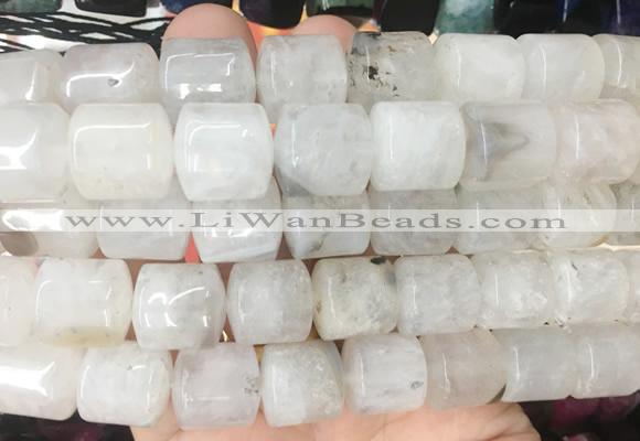 TBBS136 15 inches 13*14mm tube agate gemstone beads wholesale