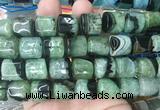 TBBS142 15 inches 13*14mm tube agate gemstone beads wholesale