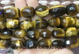 TEBS47 15 inches 12*16mm - 13*18mm faceted nuggets yellow tiger eye beads