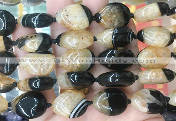 TRBS135 15 inches 15*20mm teardrop Agate gemstone beads wholesale