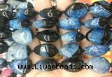 TRBS136 15 inches 15*20mm teardrop Agate gemstone beads wholesale