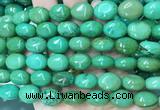 WBBS32 15 inches 13*16mm oval howlite turquoise gemstone beads wholesale